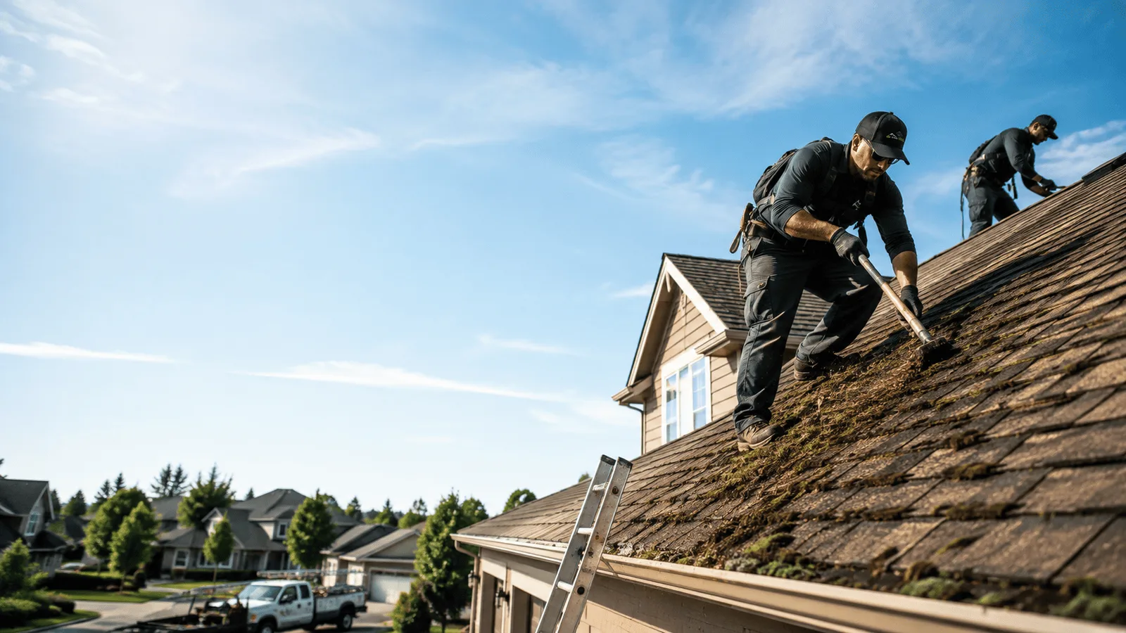 Roof Moss Removal in Corydon, IN near me